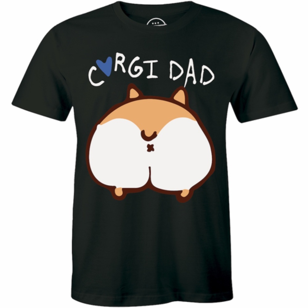 Welsh Corgi Dad World's Best Corgi Dad Dog T-shirt